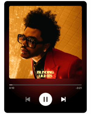 blinding lights playlist