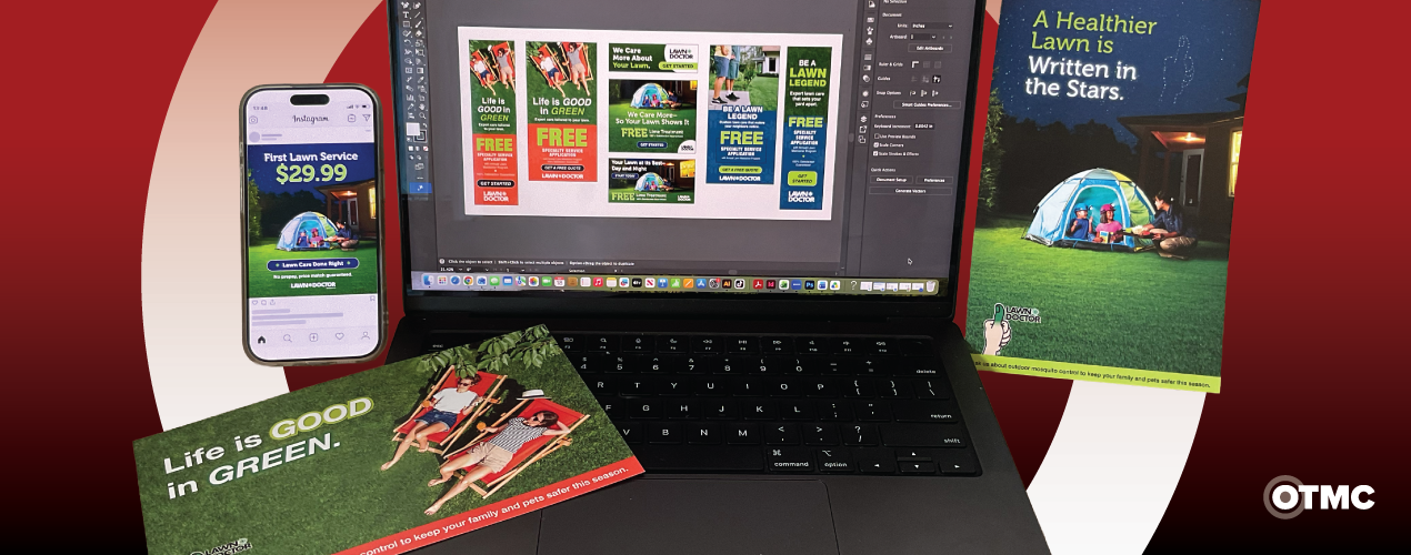Direct mail and digital marketing working together in an omnichannel campaign